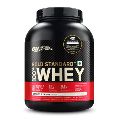 ON (Optimum Nutrition) Gold Standard 100% Whey Protein - Cookie & Cream - Optimum Nutrition