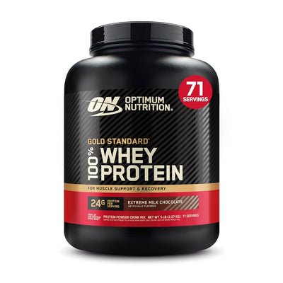 ON (Optimum Nutrition) Gold Standard 100% Whey Protein - Extreme Milk Chocolate - Optimum Nutrition