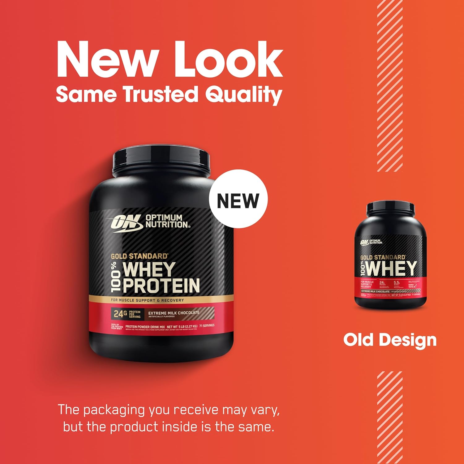 ON (Optimum Nutrition) Gold Standard 100% Whey Protein - Extreme Milk Chocolate - Optimum Nutrition