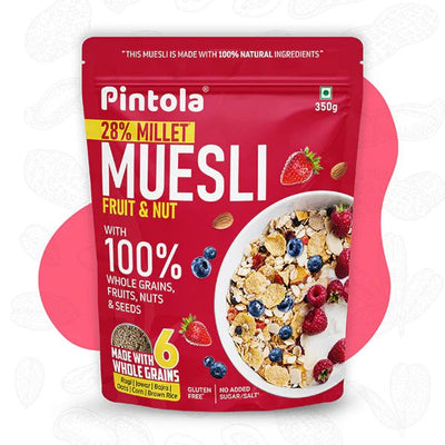 Pintola Muesli Fruit and Nut 800g - Pintola