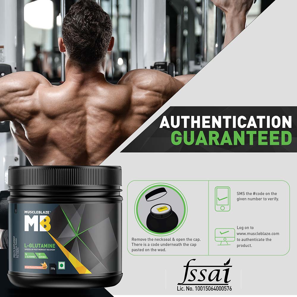 MuscleBlaze L-Glutamine - Muscleblaze