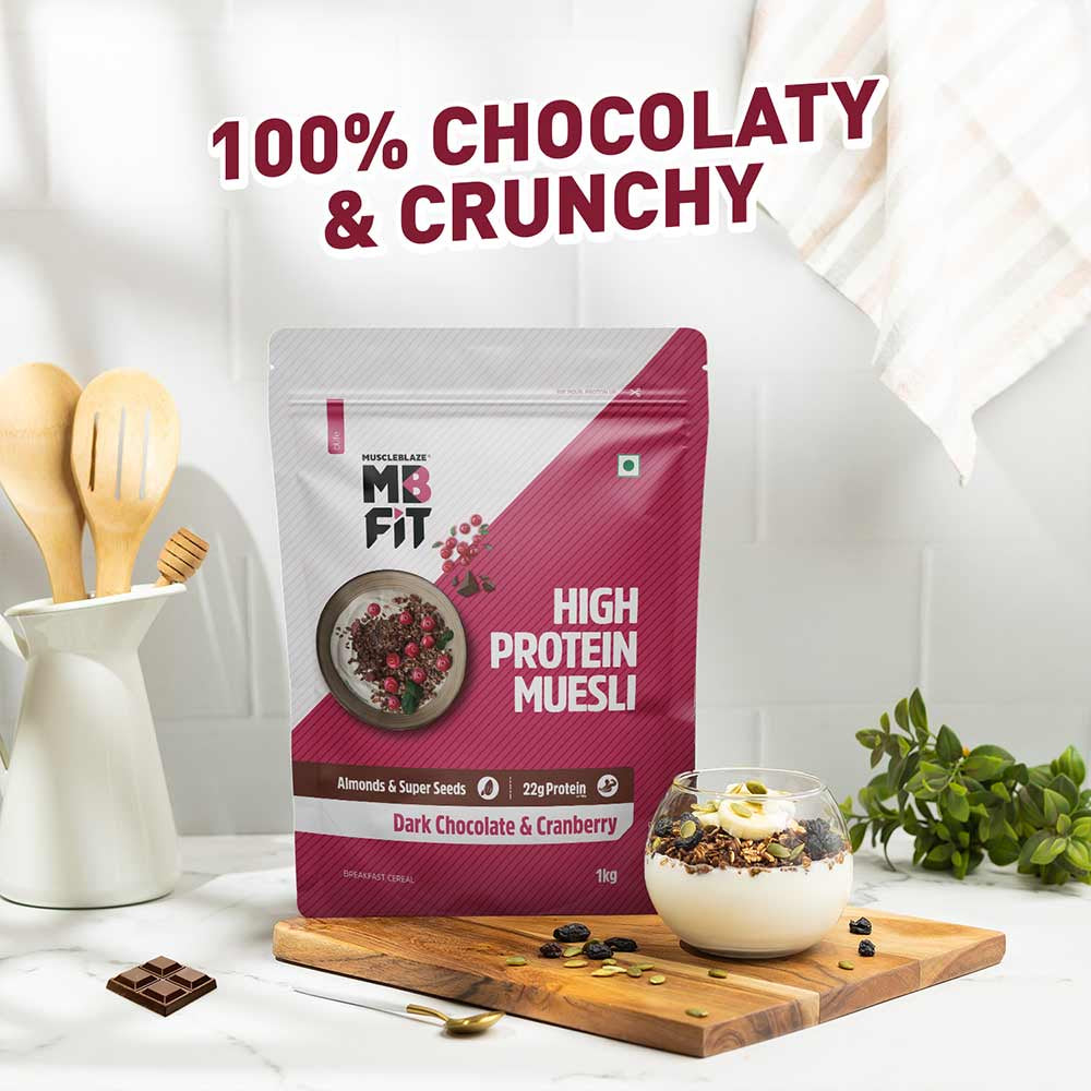 Muscleblaze Fit High Protein Muesli - Muscleblaze