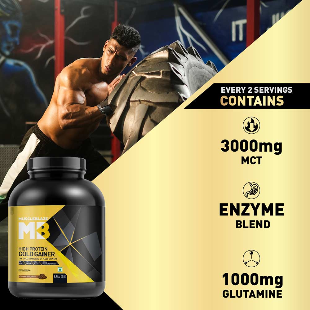 MuscleBlaze High Protein Gold Gainer - Muscleblaze