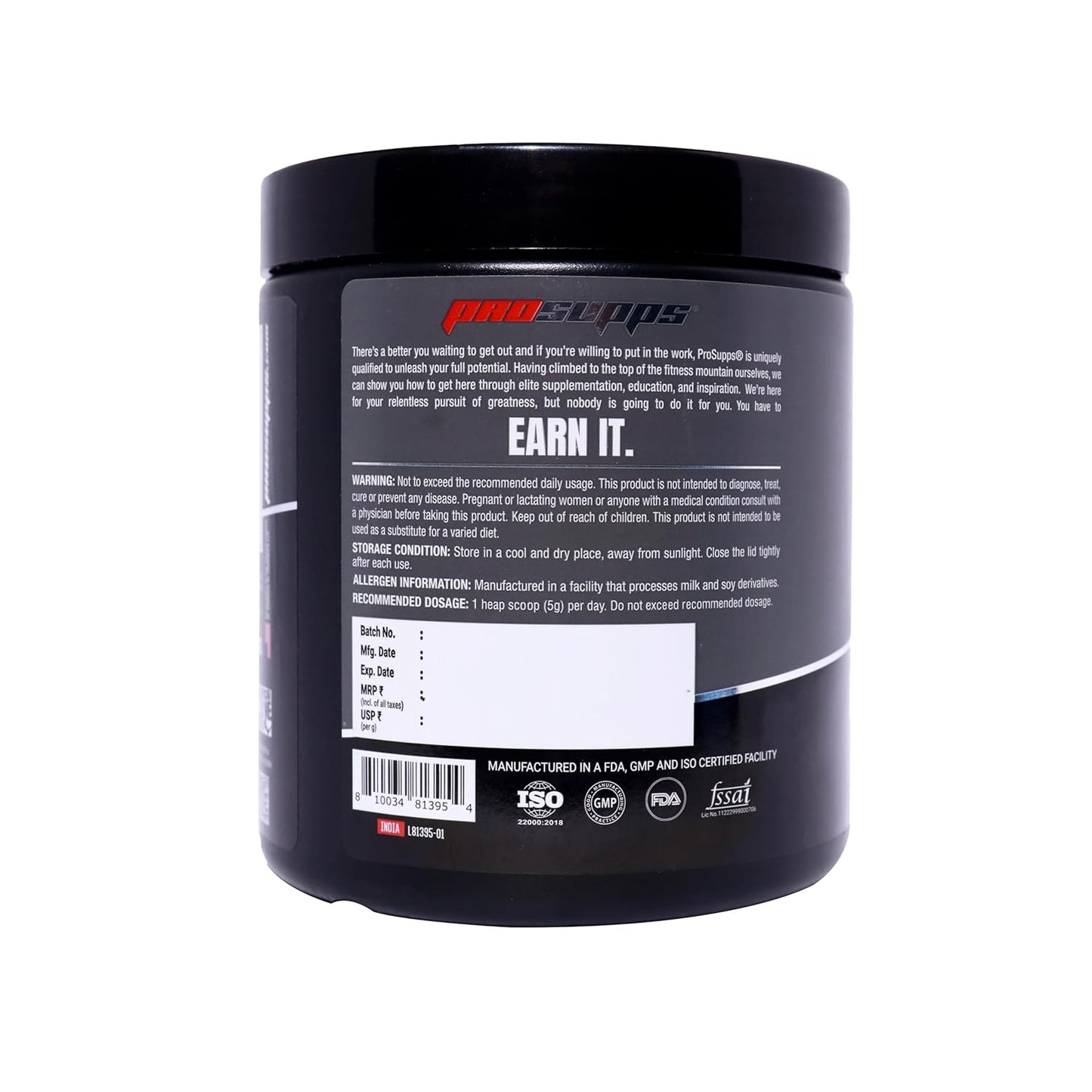 ProSupps Glutamine 300 Amino Acid, 300G - ProSupps