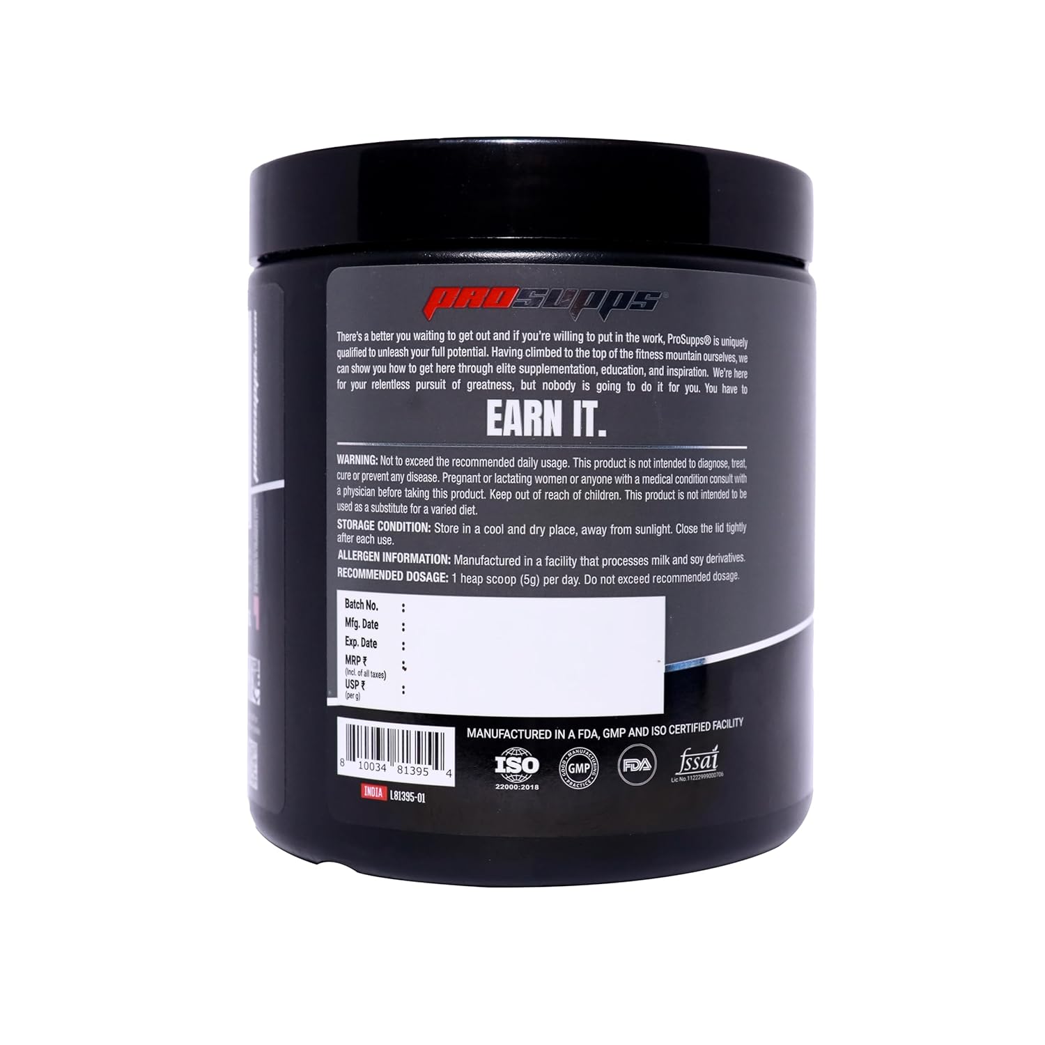 ProSupps Glutamine 300 Amino Acid, 300G - ProSupps