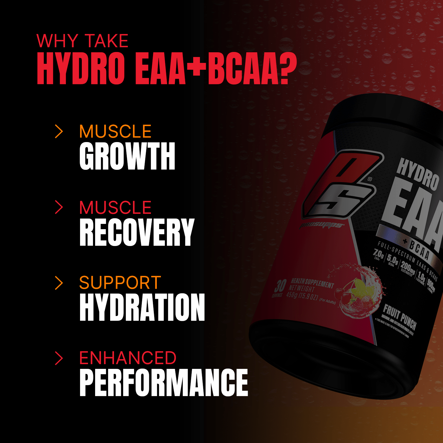 ProSupps Hydro EAA, 30 Servings - ProSupps