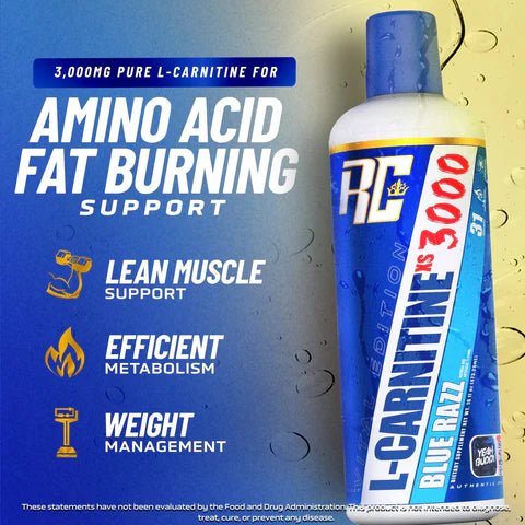 Ronnie Coleman - L - Carnitine XS 3,000 mg Liquid - Ronnie Coleman