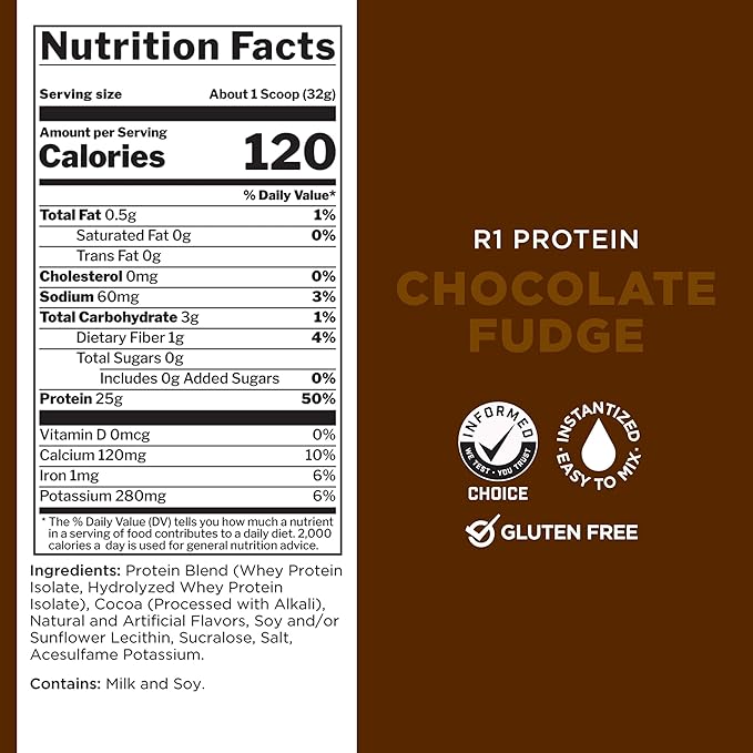 Rule One R1 Protein 100 Whey Isolate - Rule One