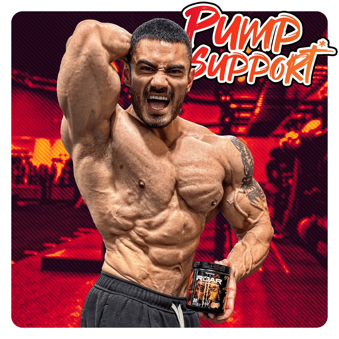 Rule One ROAR Ferocious Pre - Workout, 30 Servings - Rule One