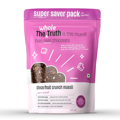The Whole Truth Foods - Muesli - Choco Fruit Crunch - 750g - The Whole Truth