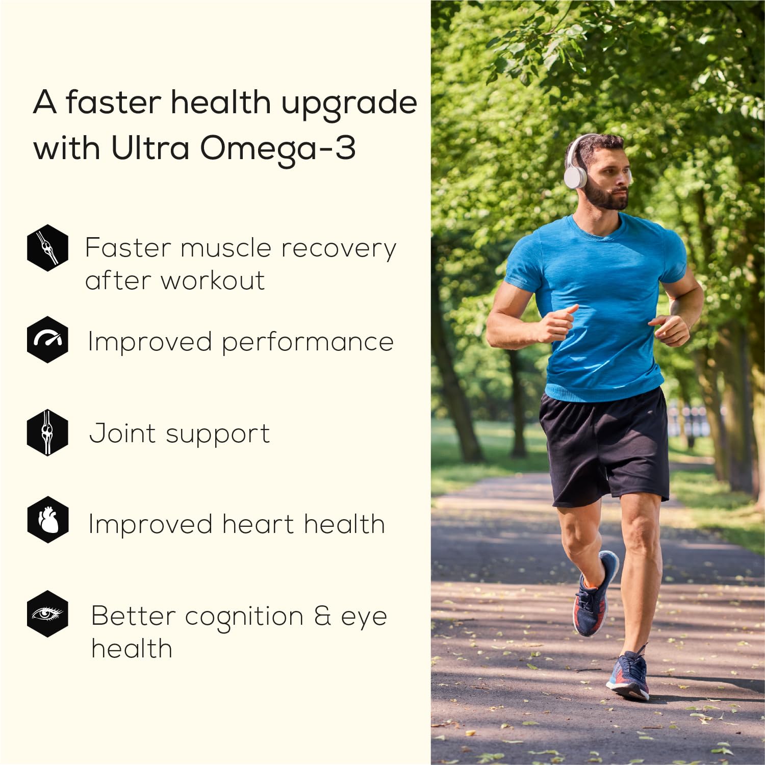 TrueBasics Ultra Omega 3 Fish Oil, 90 - Truebasics
