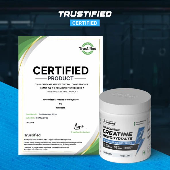 Wellcore - Micronised Creatine Monohydrate - Unflavoured - wellcore
