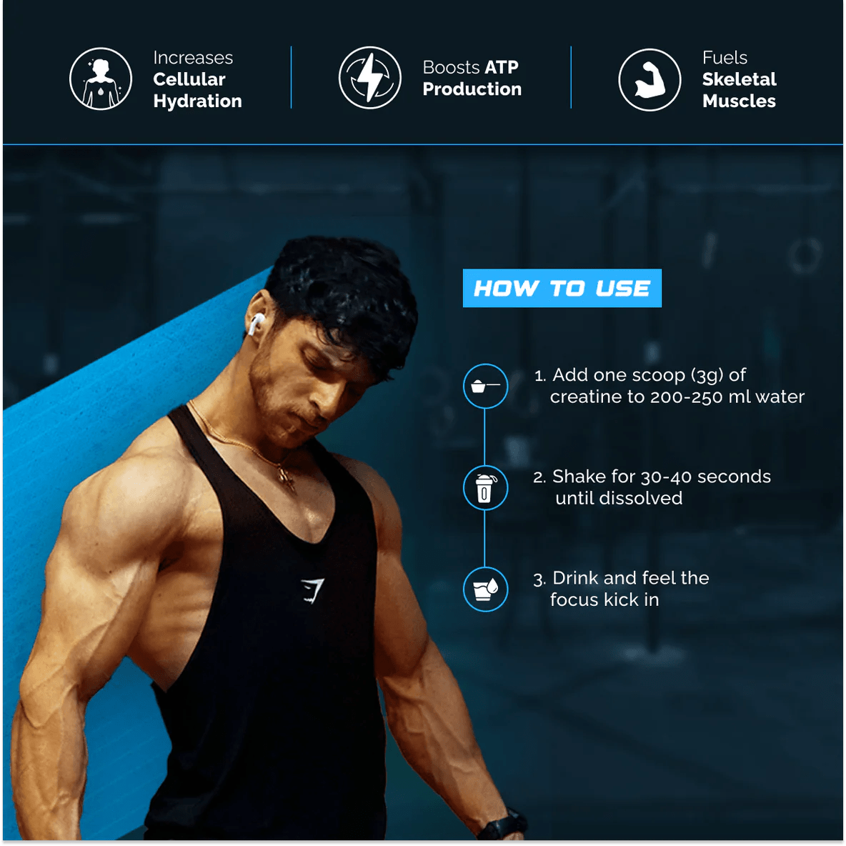 Wellcore - Micronised Creatine Monohydrate - Unflavoured - wellcore