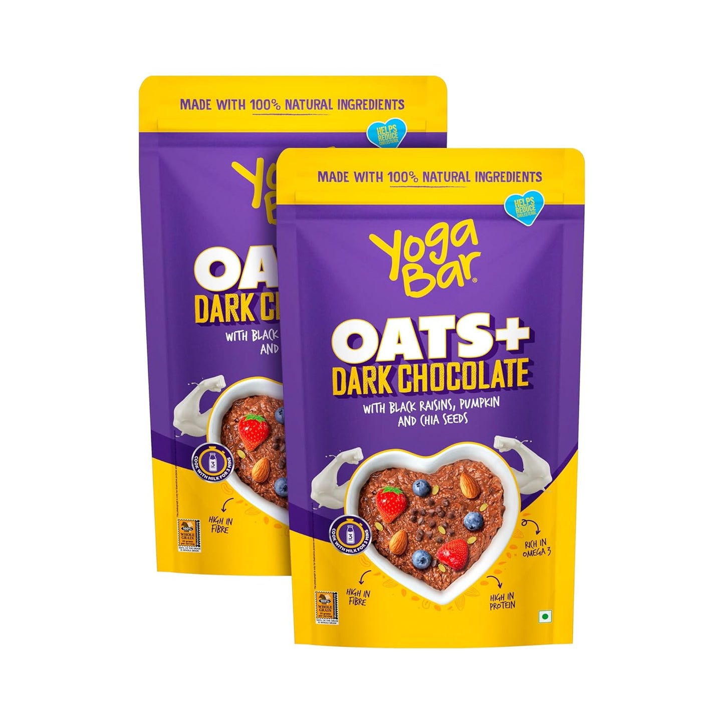 YogaBar 20G Protein Oats+ - YogaBar